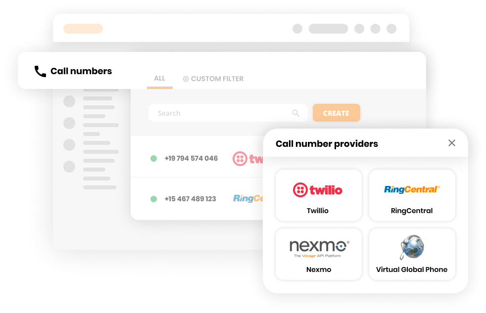 Kõnekeskus VoIP-pakkujate integratsiooniga