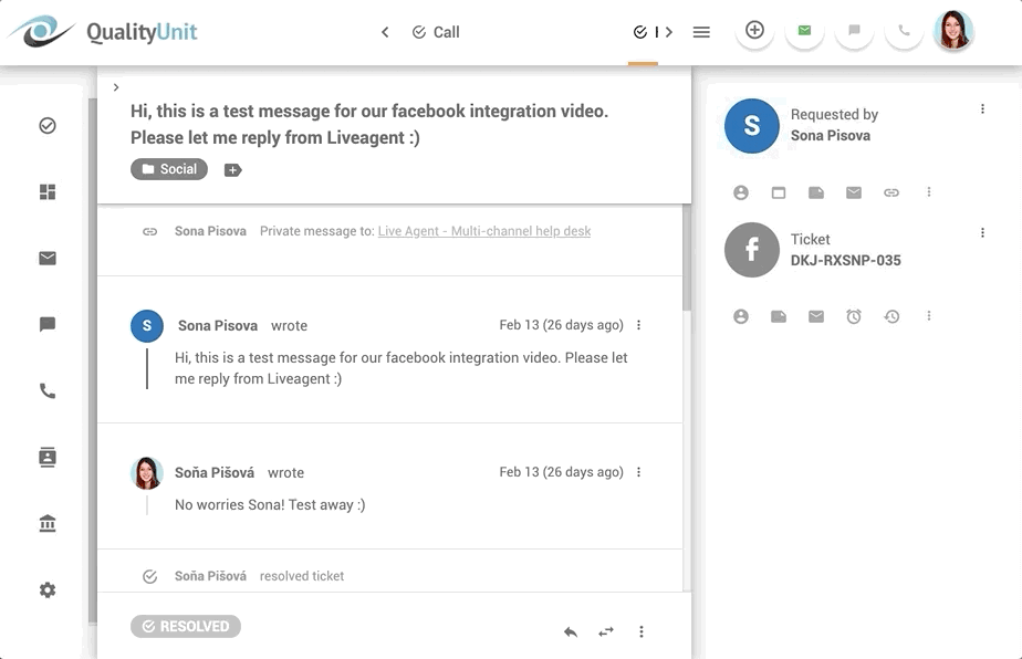 LiveAgenti piletisüsteem