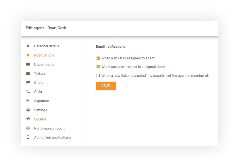 E-posti teatised-LiveAgent