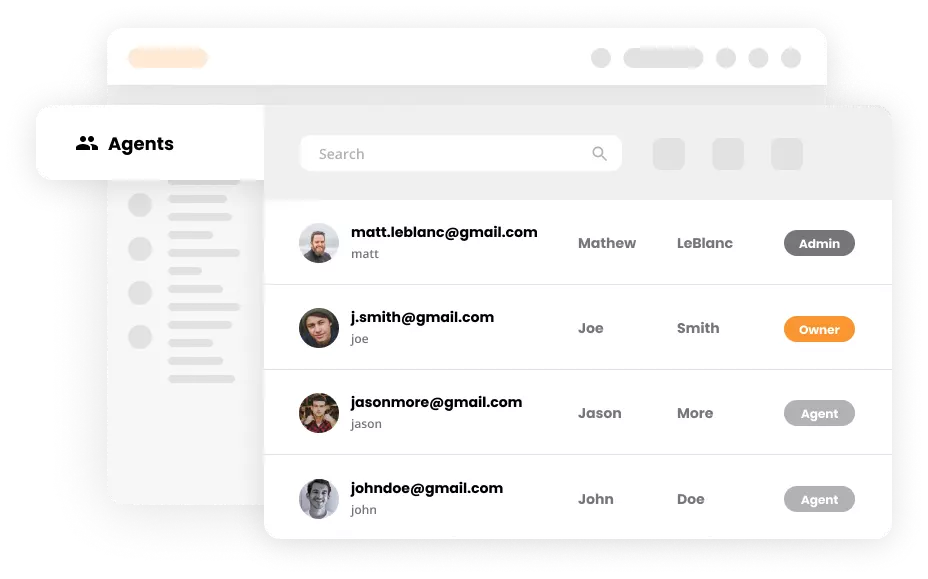 Agendid abikeskuse tarkvaras - LiveAgent