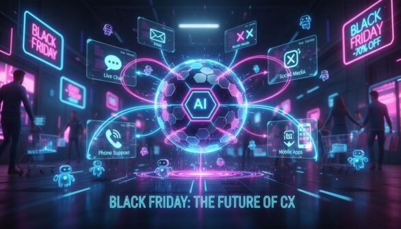 AI ja omnikanali live chati roll Black Friday'i kliendituges