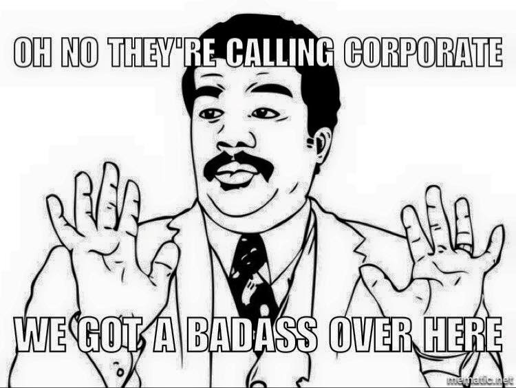 Klienditeeninduse meemi vihase kliendi kohta