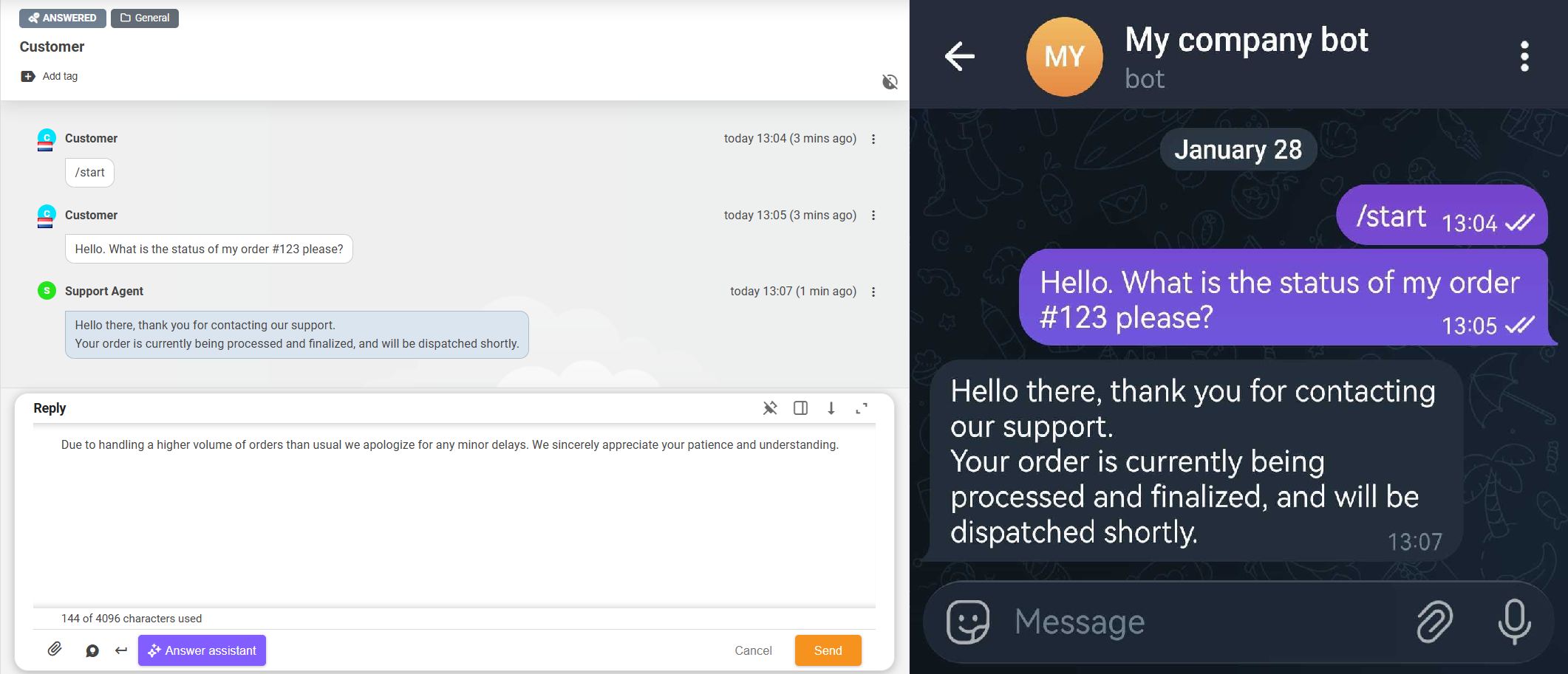 bot overview Telegram
