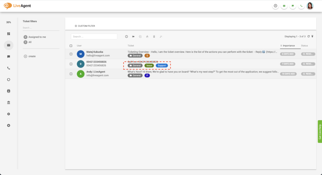Universaalse sisendkasti piletite sildid