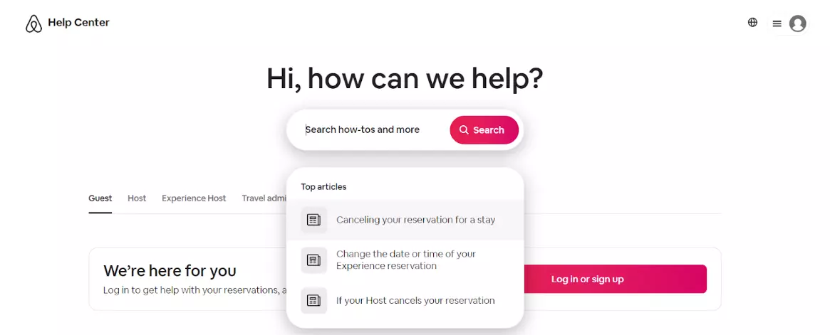Airbnb artikli soovitused