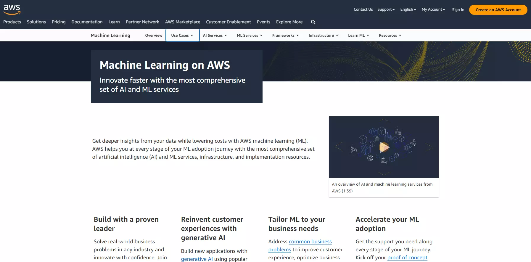 Amazon Machine Learning leht
