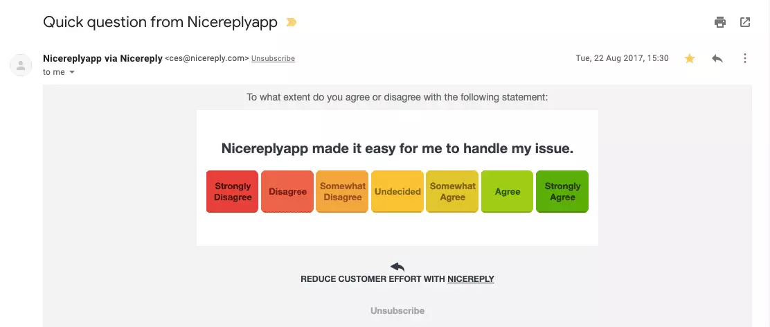 Kliendi Jõupingutuse Skoori skaala 1 kuni 7
