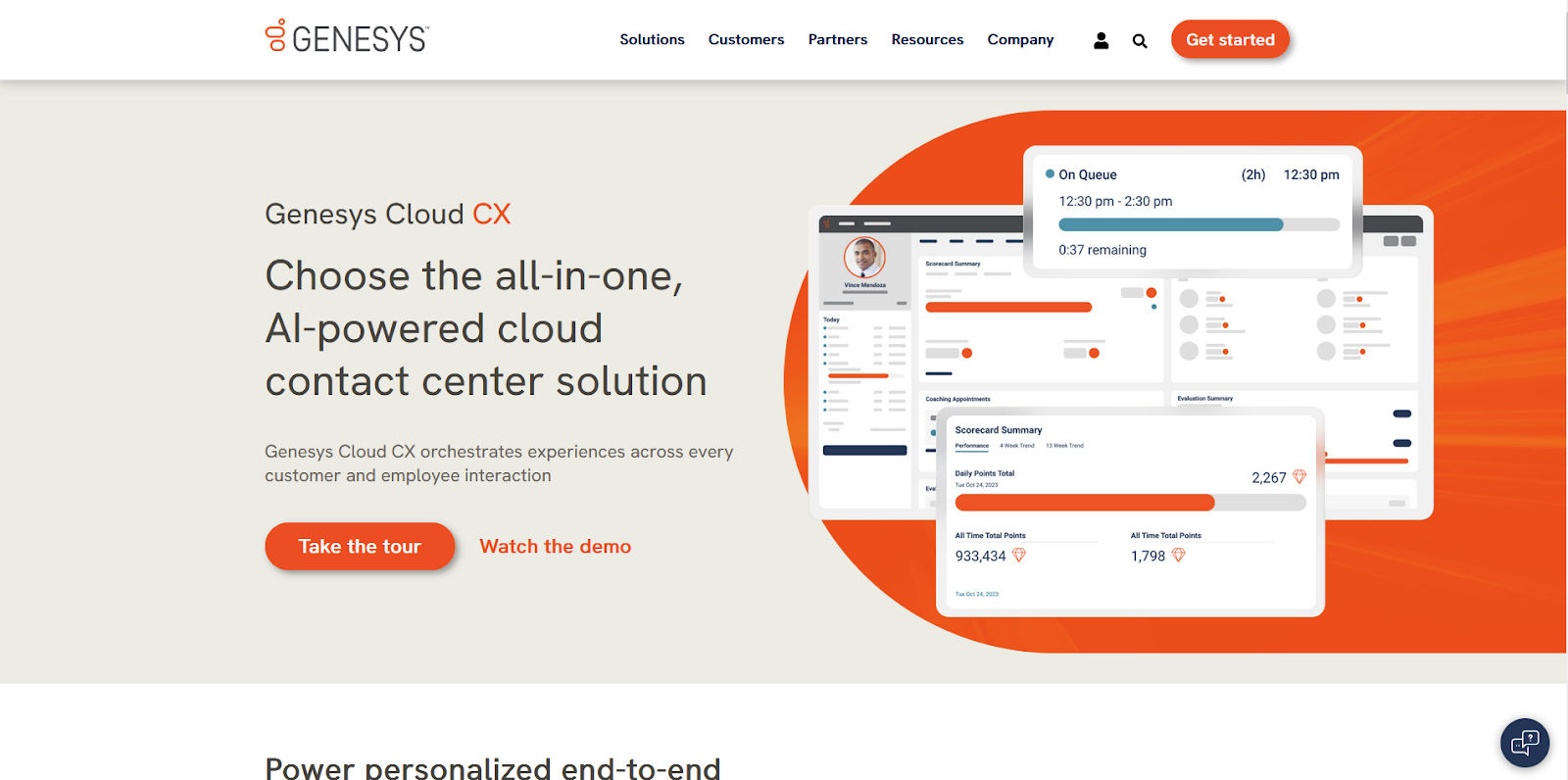 Genesys Cloud CX tarkvara avaleht
