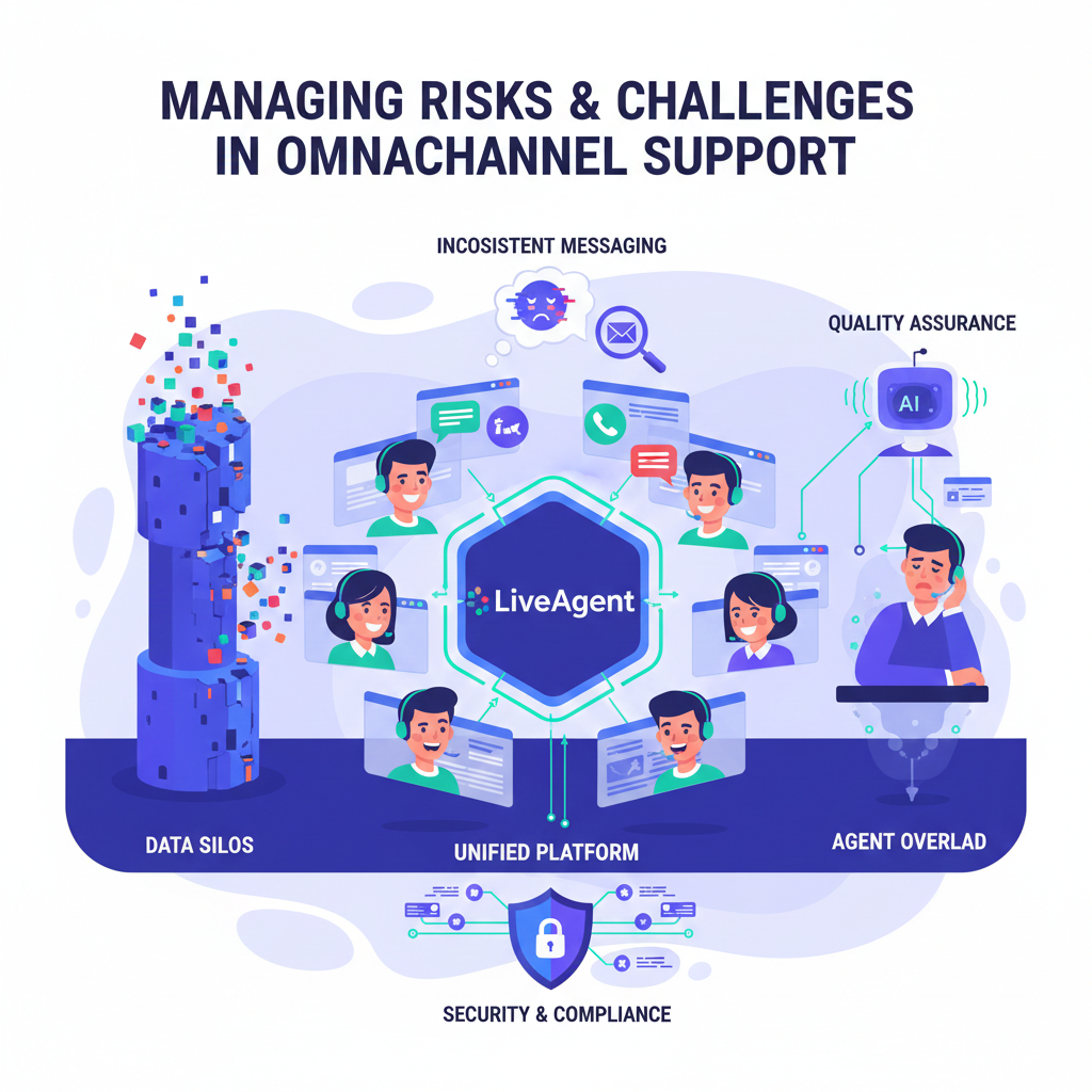 Riskide ja väljakutsete haldamine omnikanali tugiteenuses