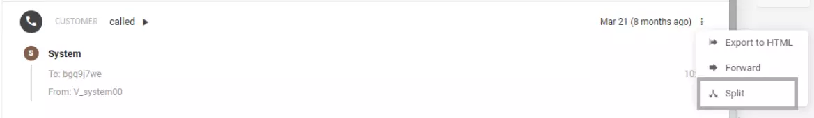 Ühe e-posti niidi jagamine mitmeks e-postiks segaduse ja segaduse vältimiseks