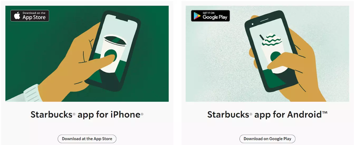 Starbucksi mobiilirakendus
