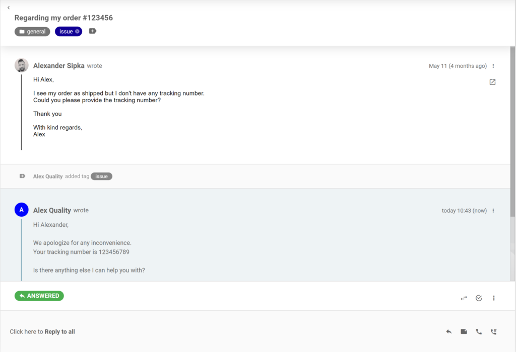 Vestluse parandus LiveAgent piletites