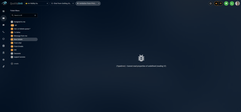 Raskused valitud vestluste vaatamisega