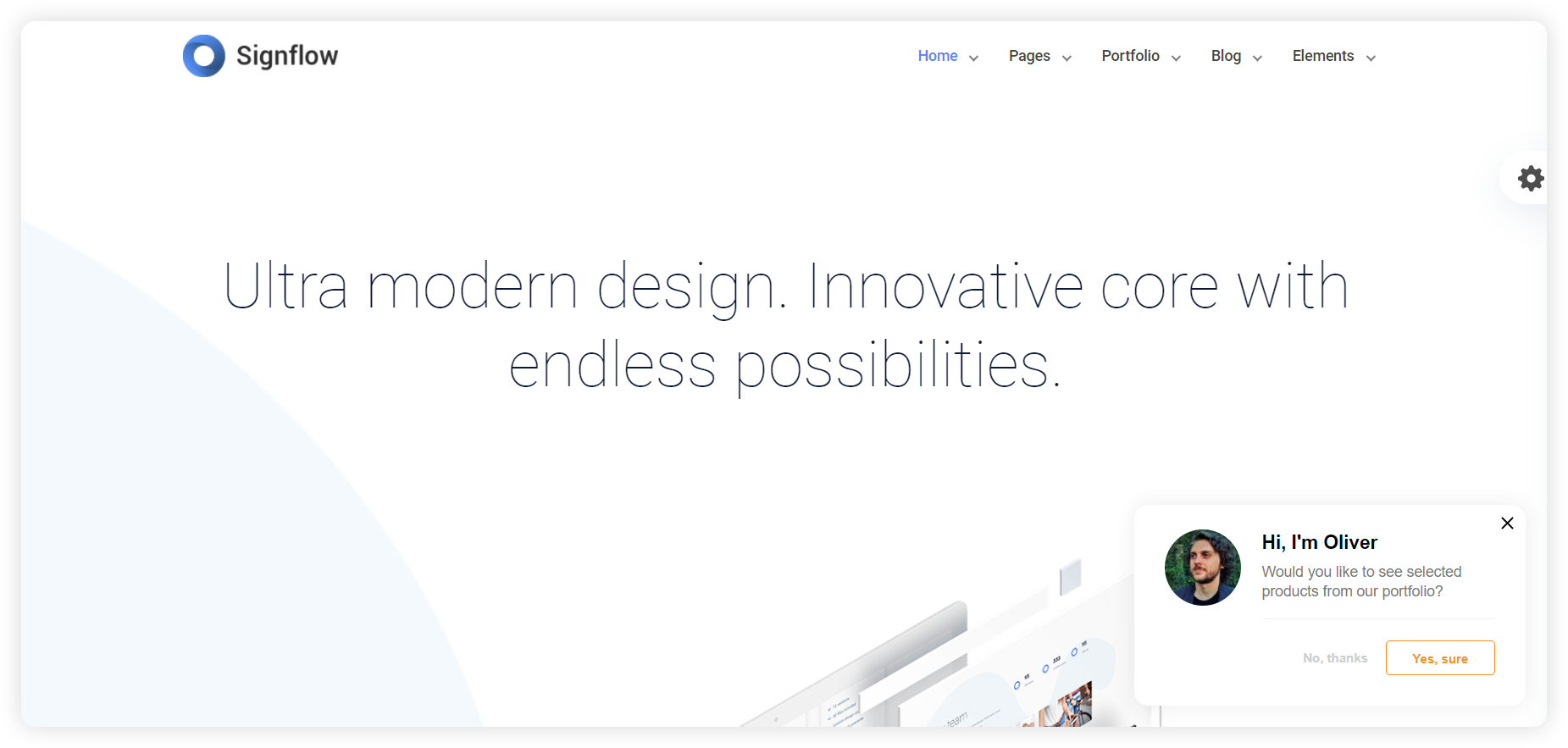 Proaktiivse chati kutse näide