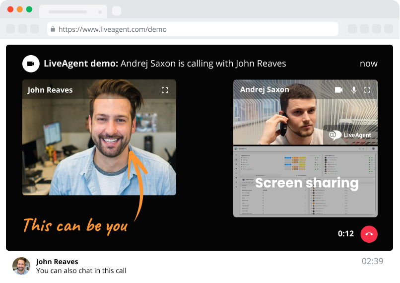Plaanige demo suurepärase abikeskuse tarkvaraga - LiveAgent