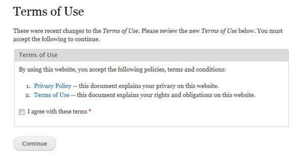 QDPR kasutustingimused