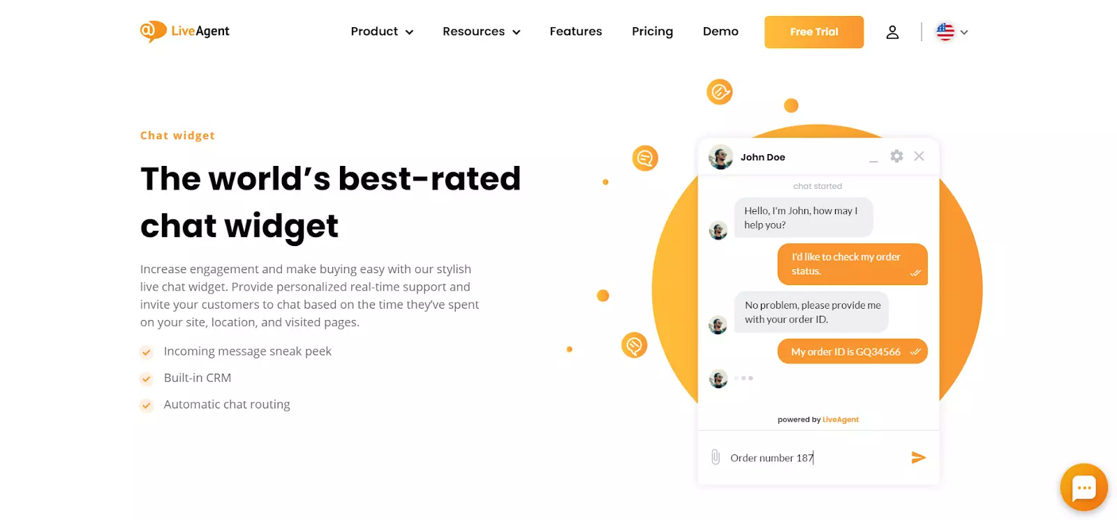 LiveAgenti parimalt hinnatud chat