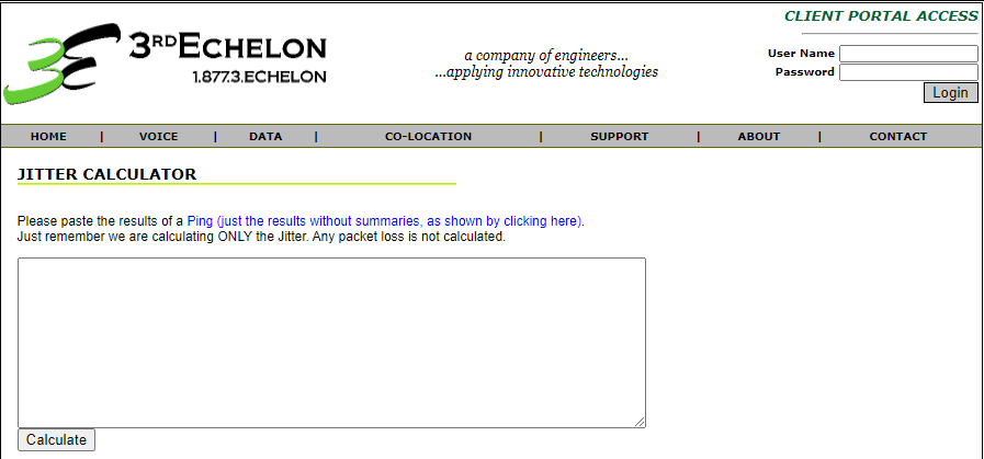 Jitteri kalkulaatori näide