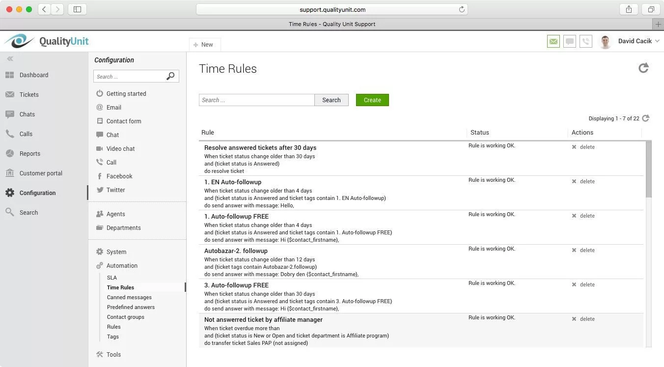 LiveAgent ajareeglit