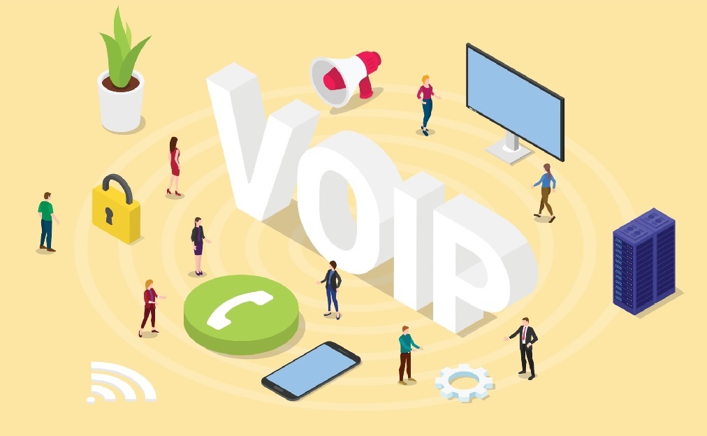 VoIP illustratsioon