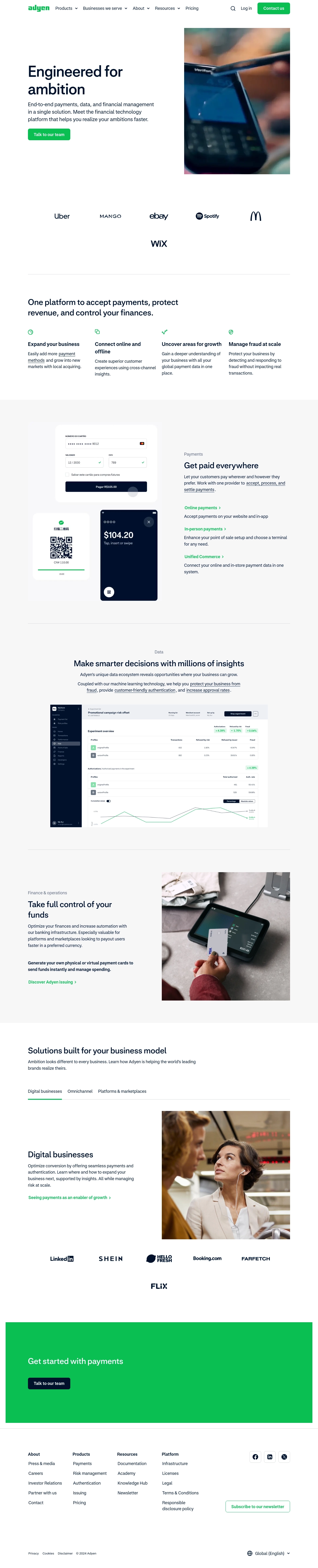 Adyeni abikeskuse kontaktid