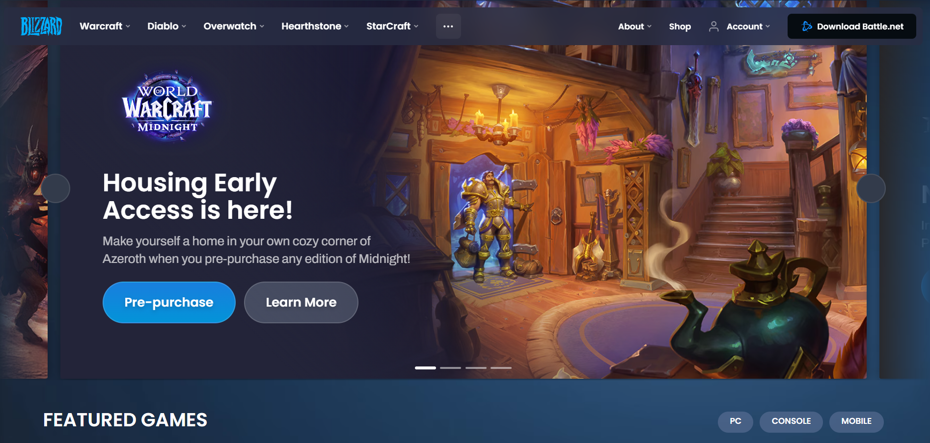 Blizzardi abistamisteenuse kontaktid