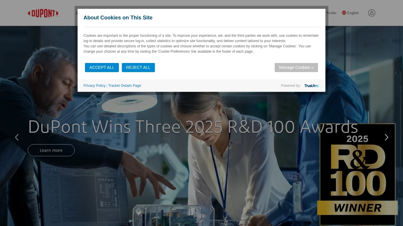 DuPont Help Desk Kontaktid