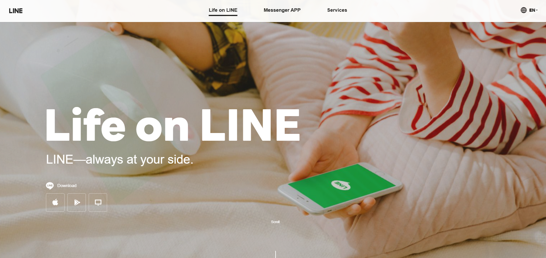 LINE Help Desk Kontaktid