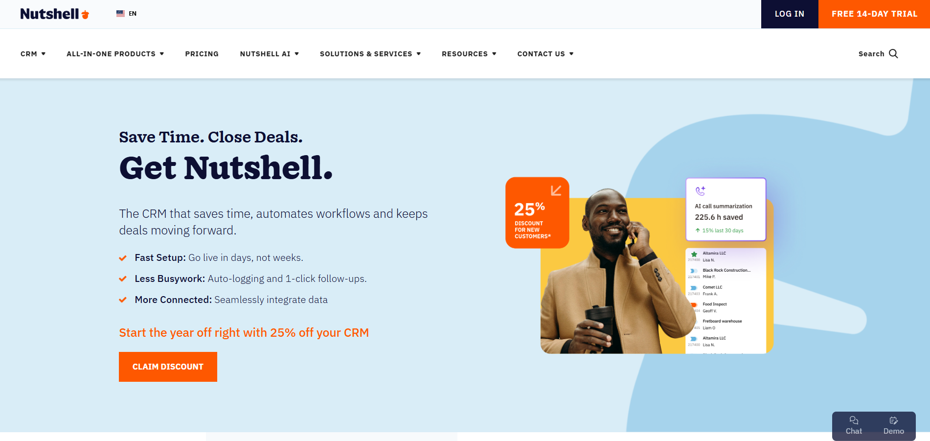 Nutshell Help Desk Kontaktid