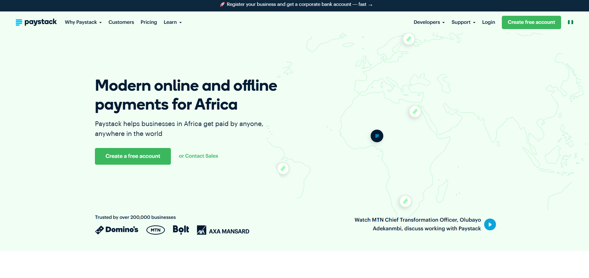 Paystack Help Desk Kontaktid