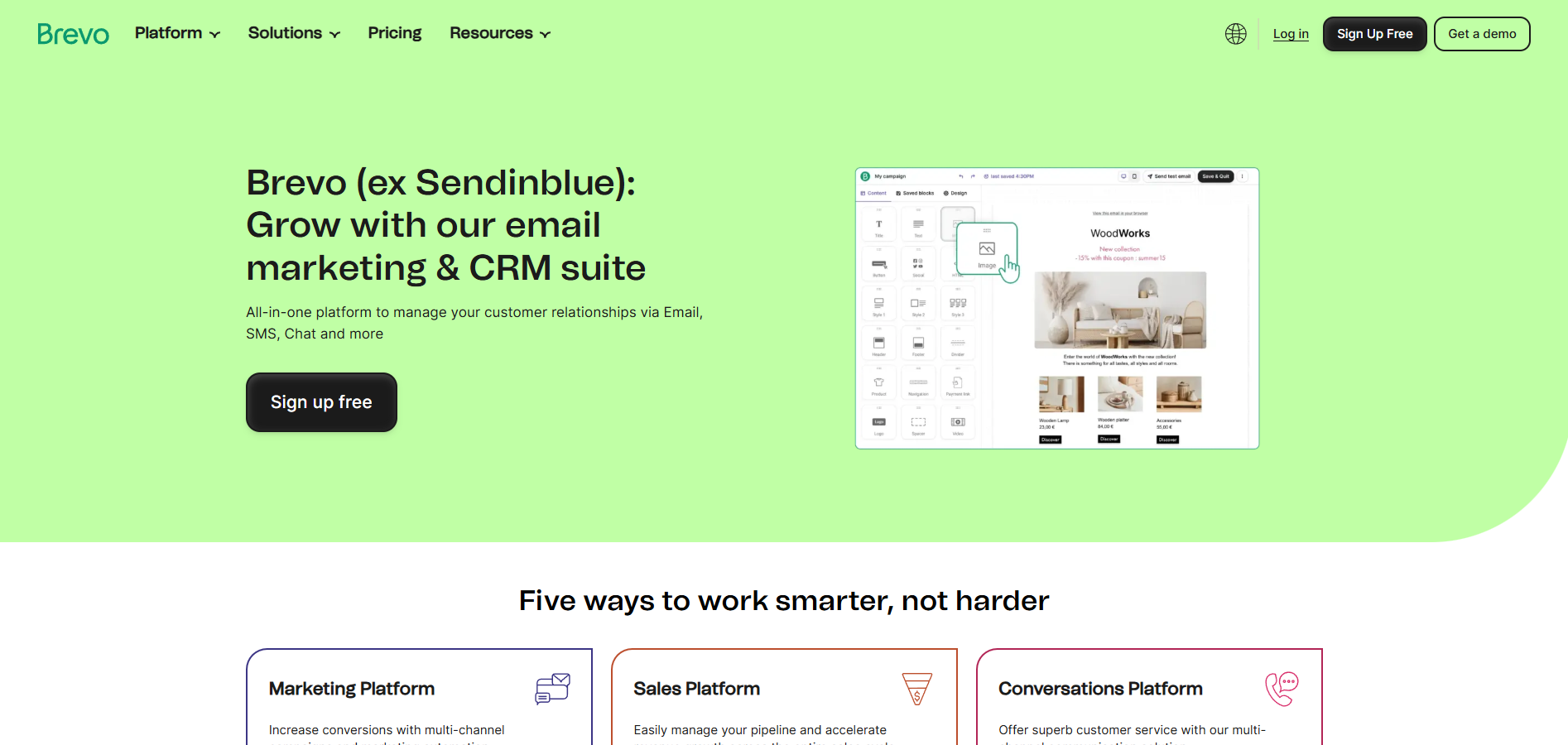Sendinblue'i abikeskuse kontaktid