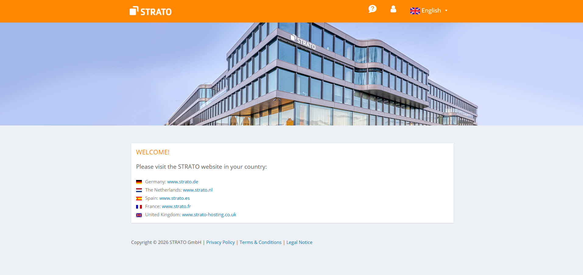 Strato Help Desk Kontaktid