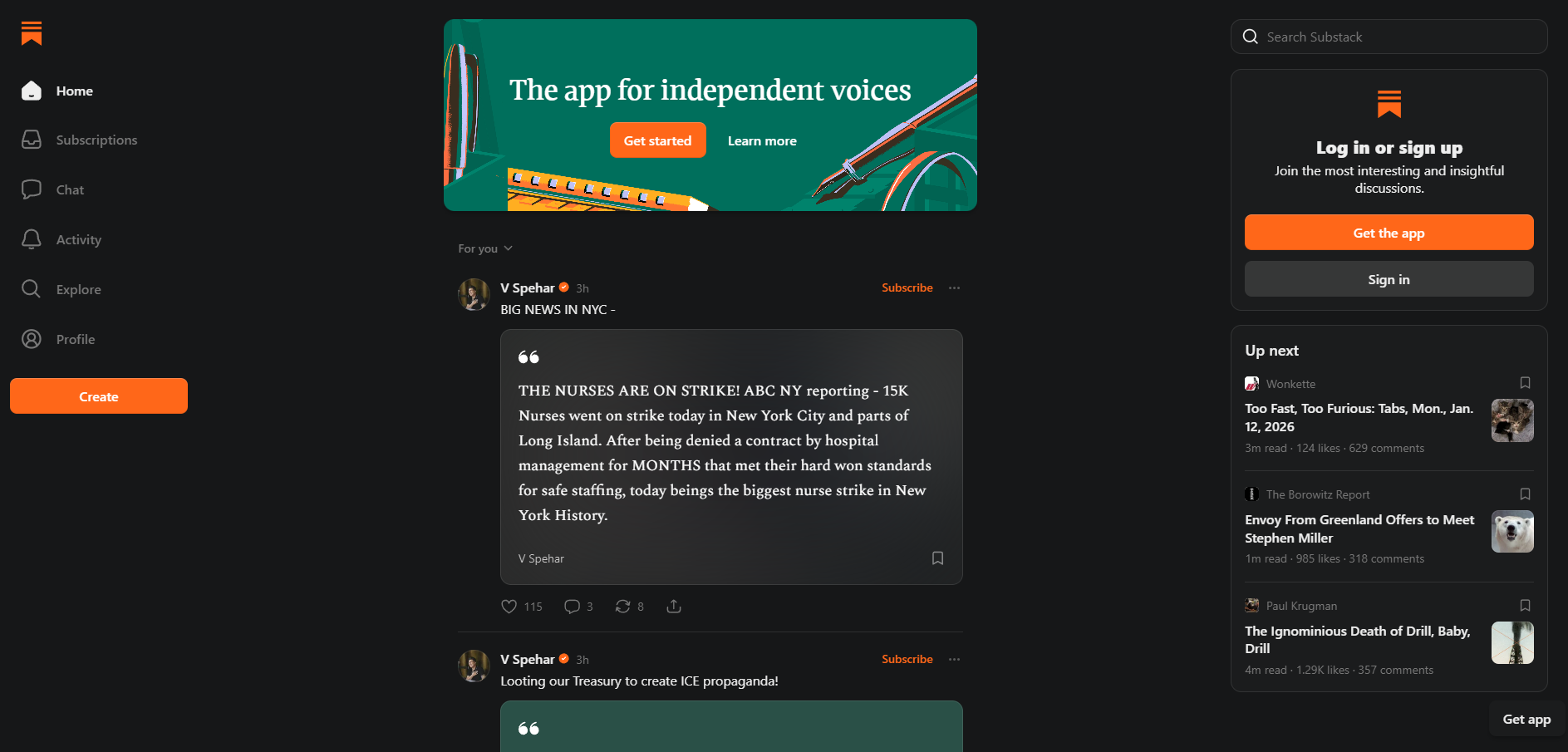 Substack'i abikeskuse kontaktid