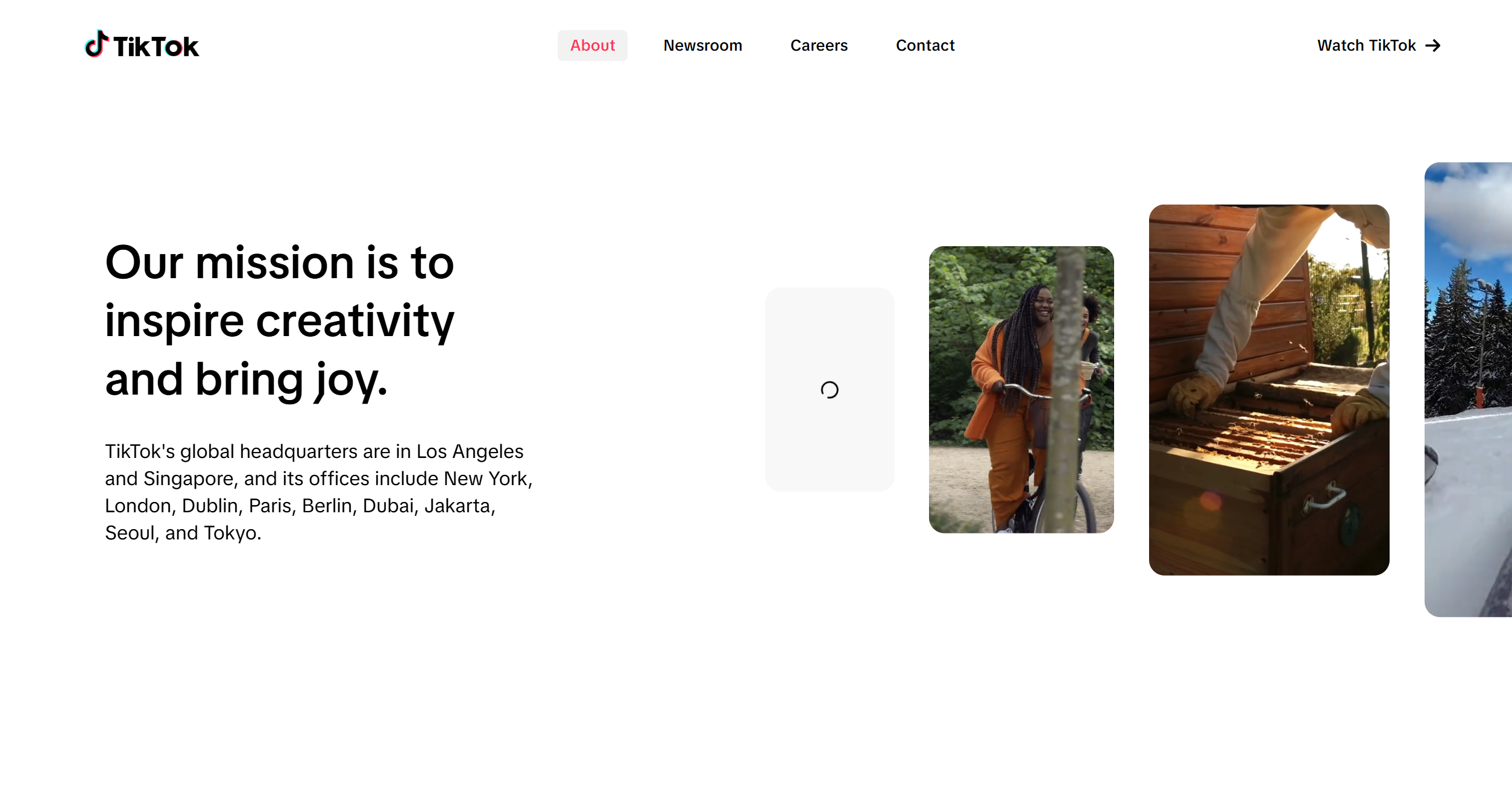 TikToki klienditoe kontaktid