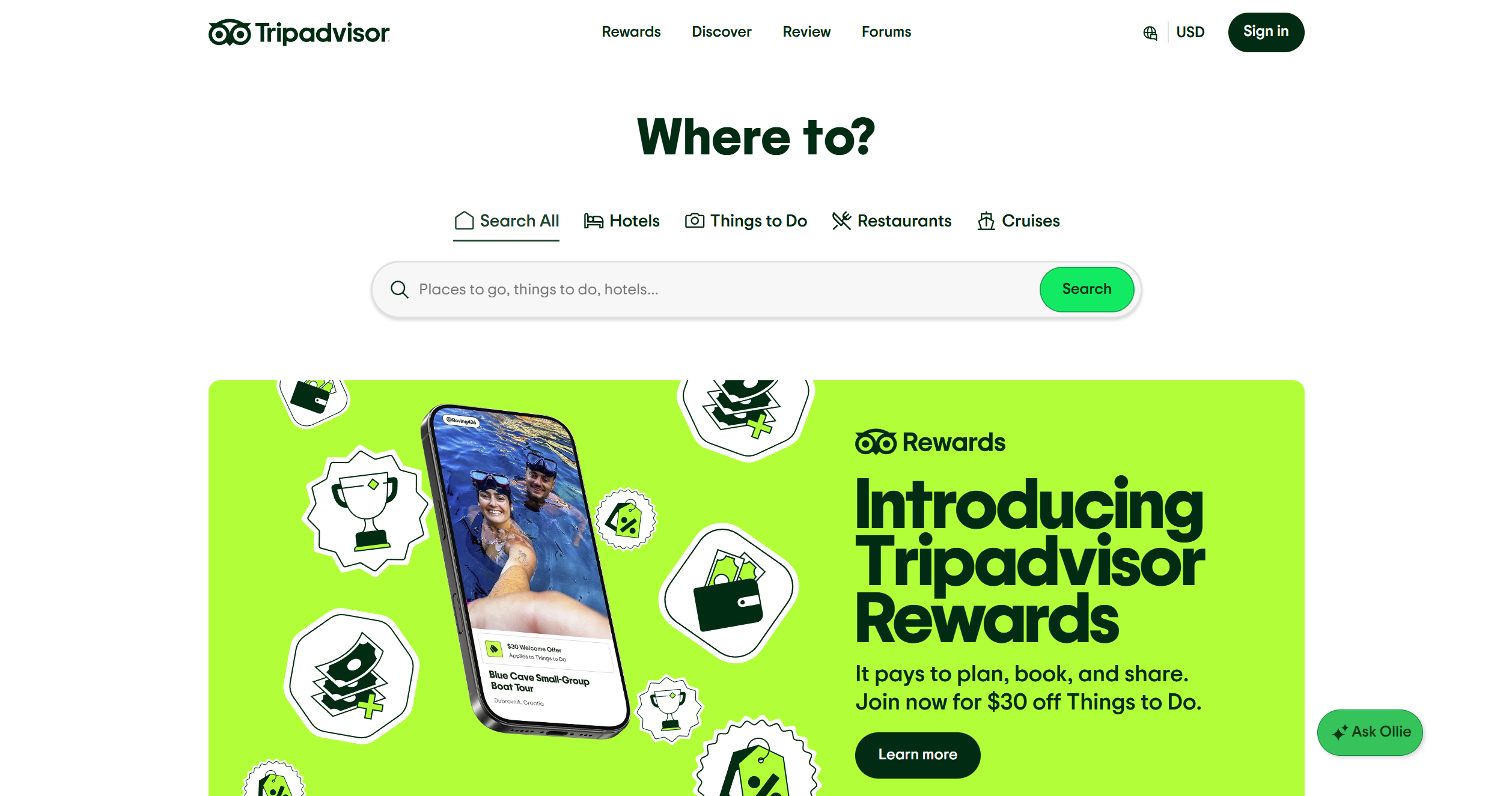 Tripadvisori Help Desk kontaktid