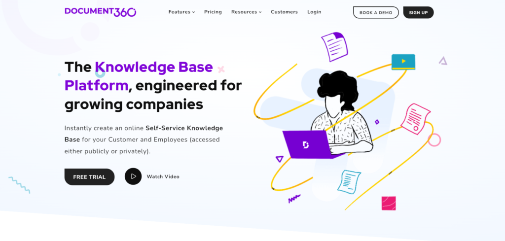 Document360 kodulehel