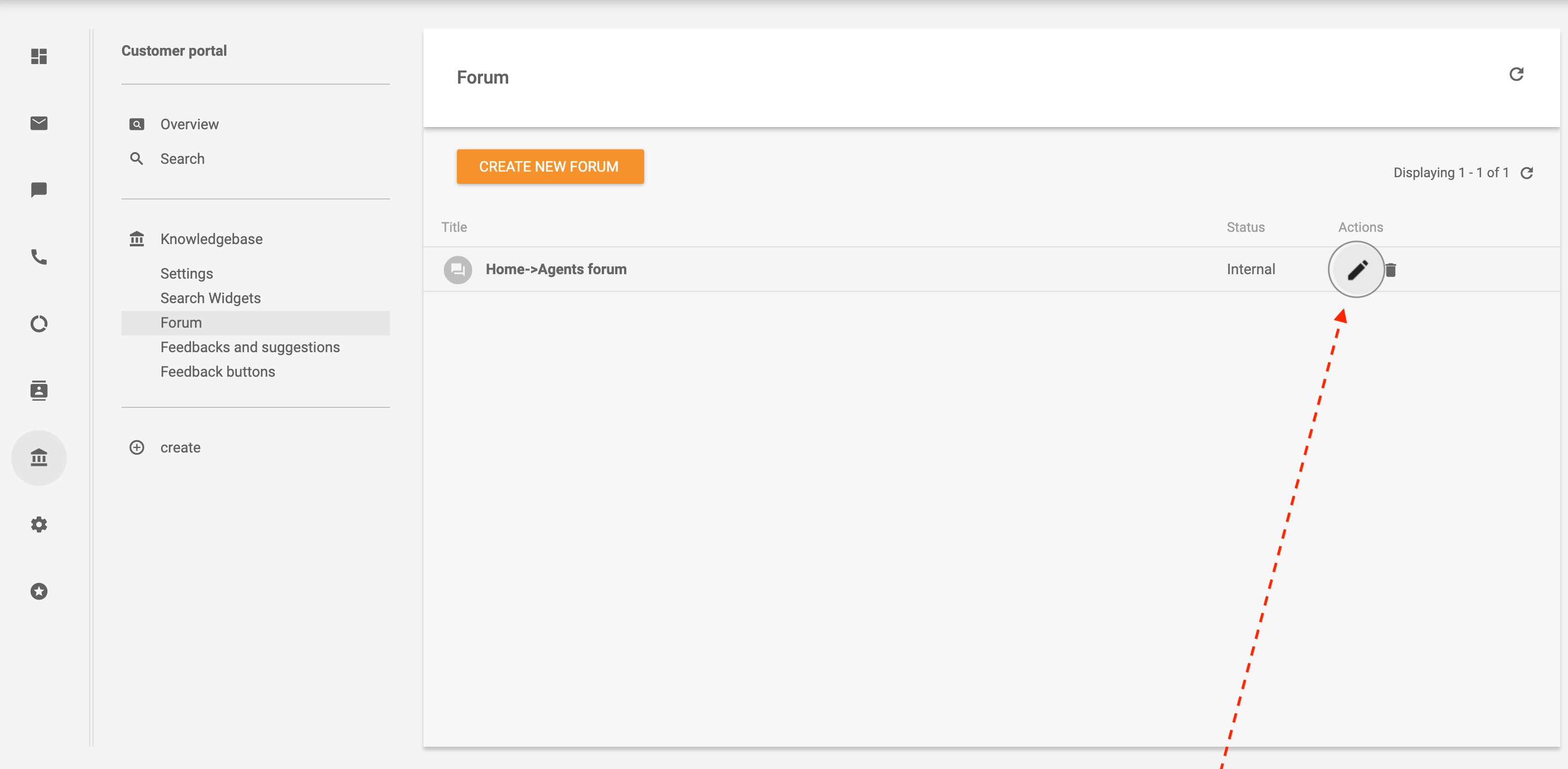 Kliendi foorumi reguleerimine LiveAgentis