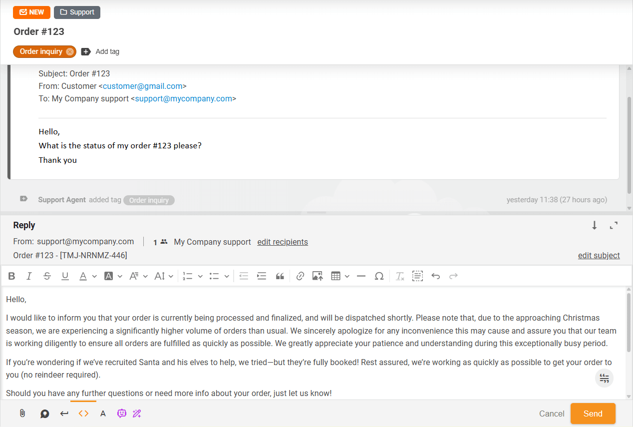 Vastuste koostaja valmis vastus