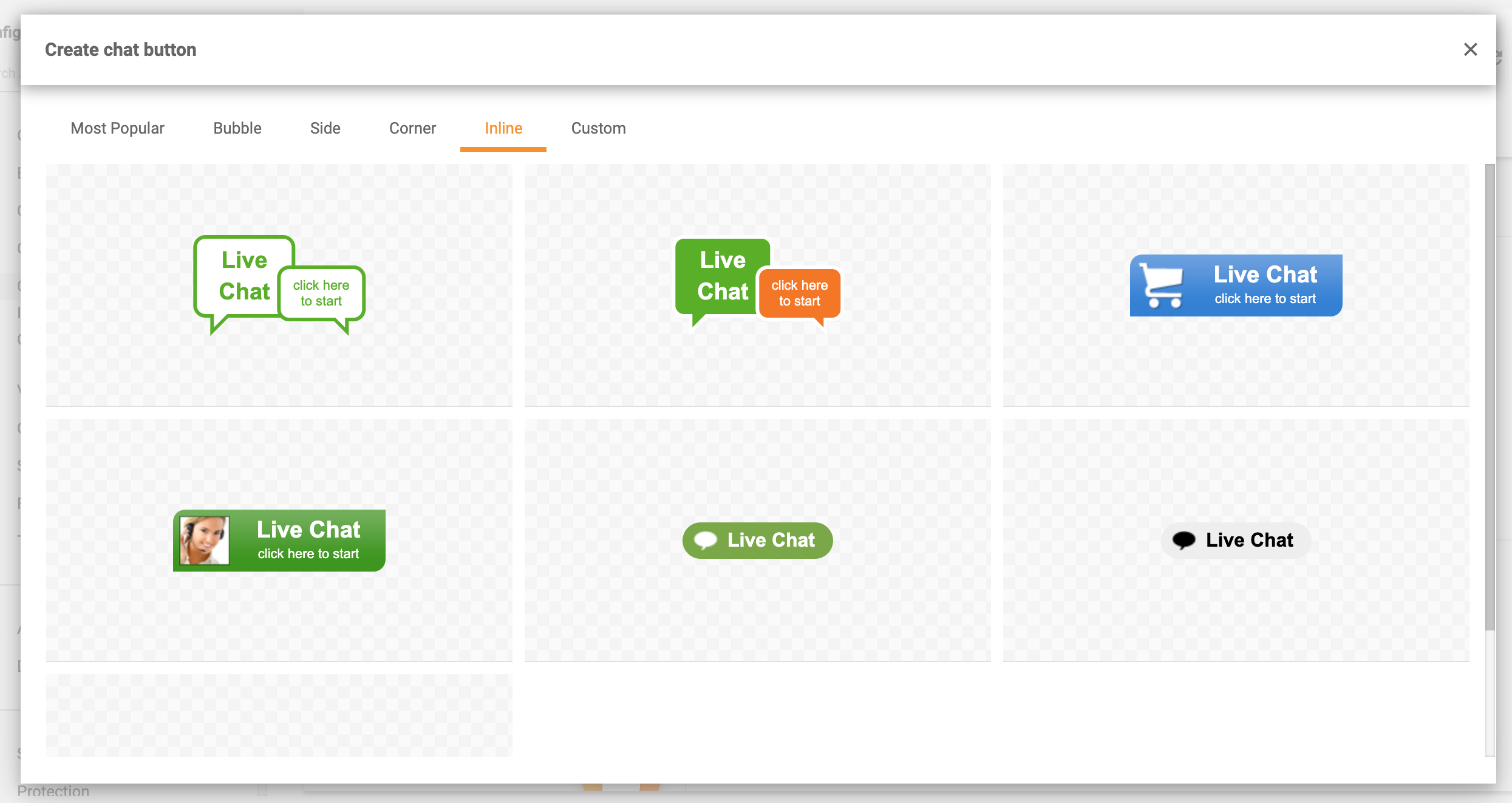 Tekstisisesed vestluse nupped