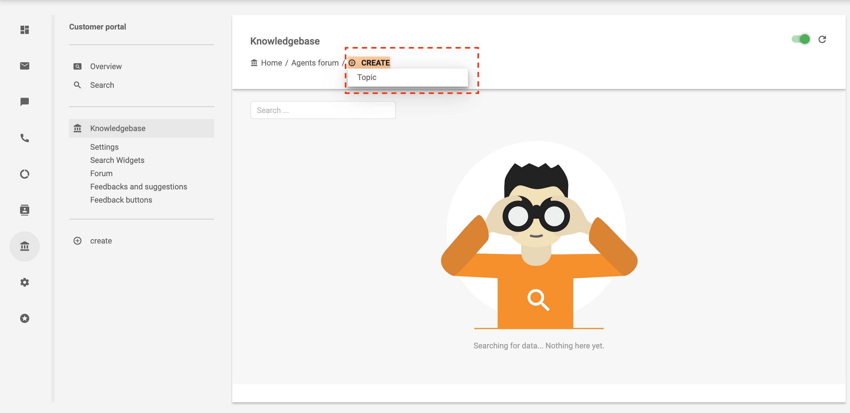 Teema loomine agendi foorumis - LiveAgent