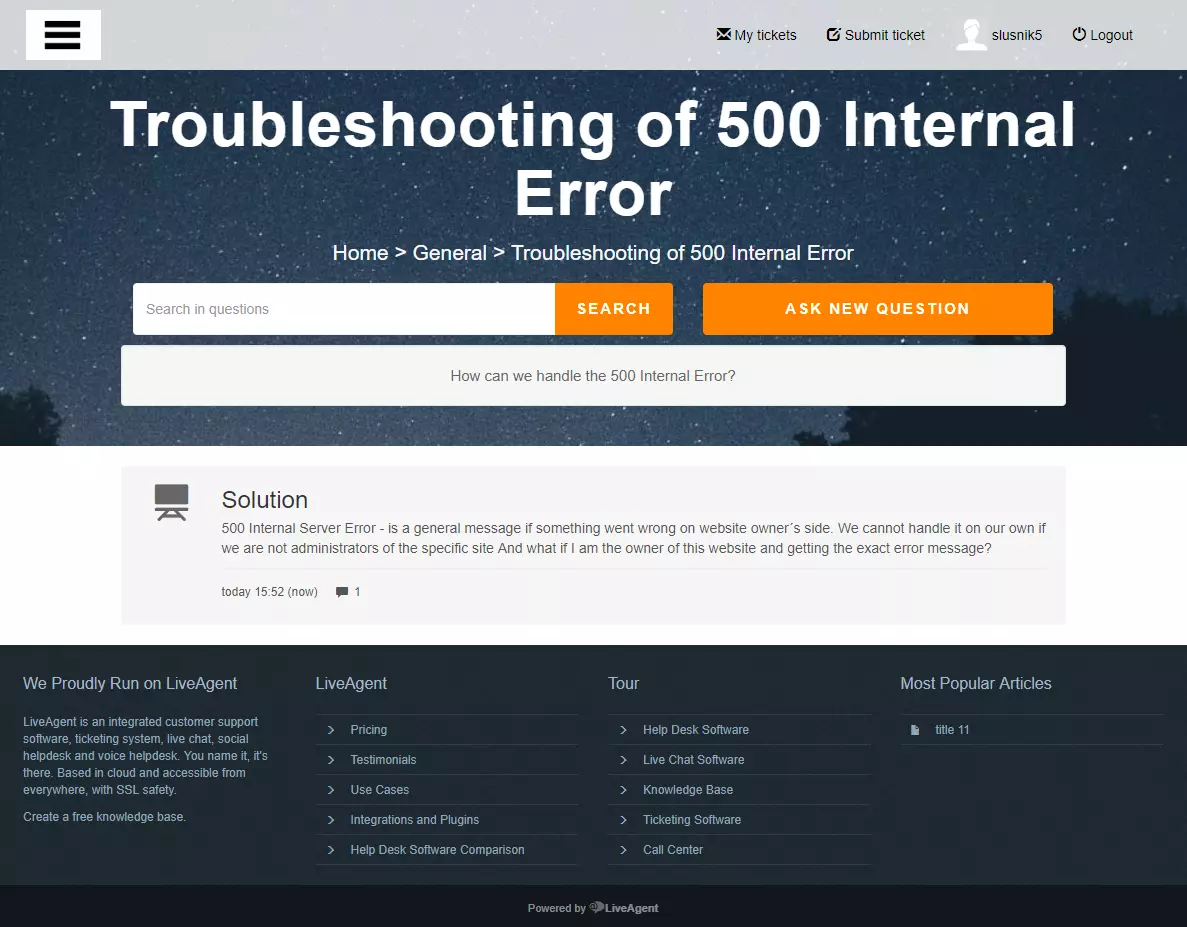 Foorum kliendi portaalis