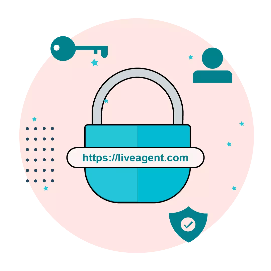 HTTPS-krüptimise illustratsioon