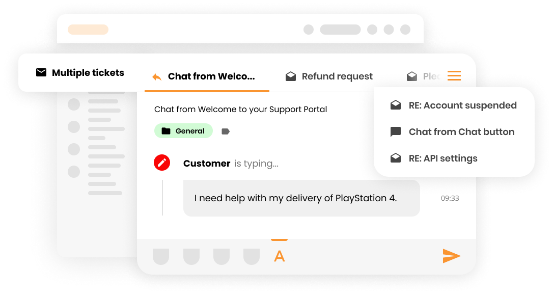 Mitme piletite vahelehtede mockup