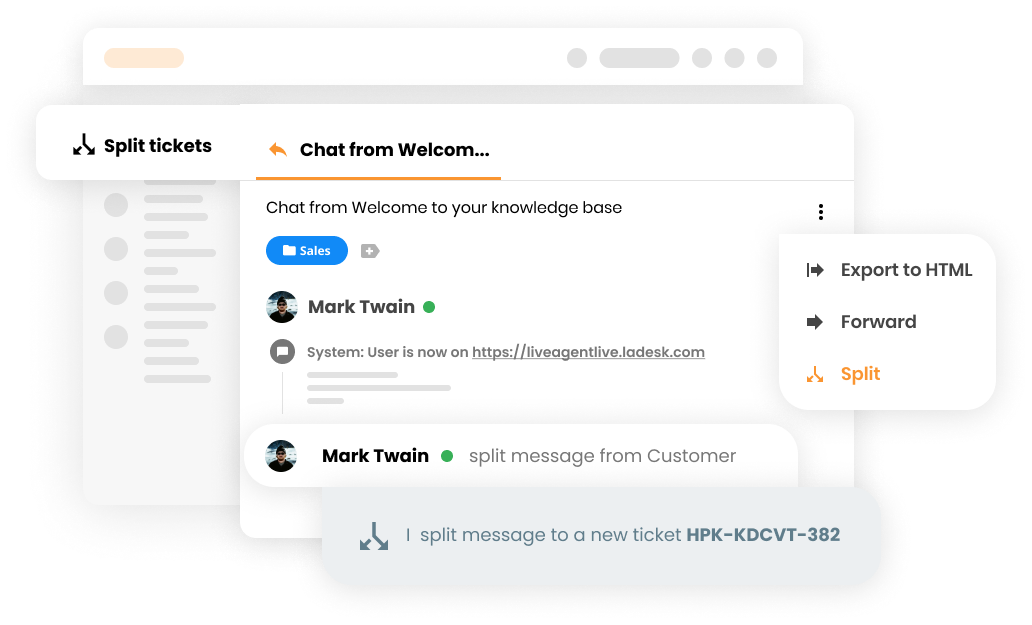 Piletite jagamise funktsioon piletite haldustarkvara