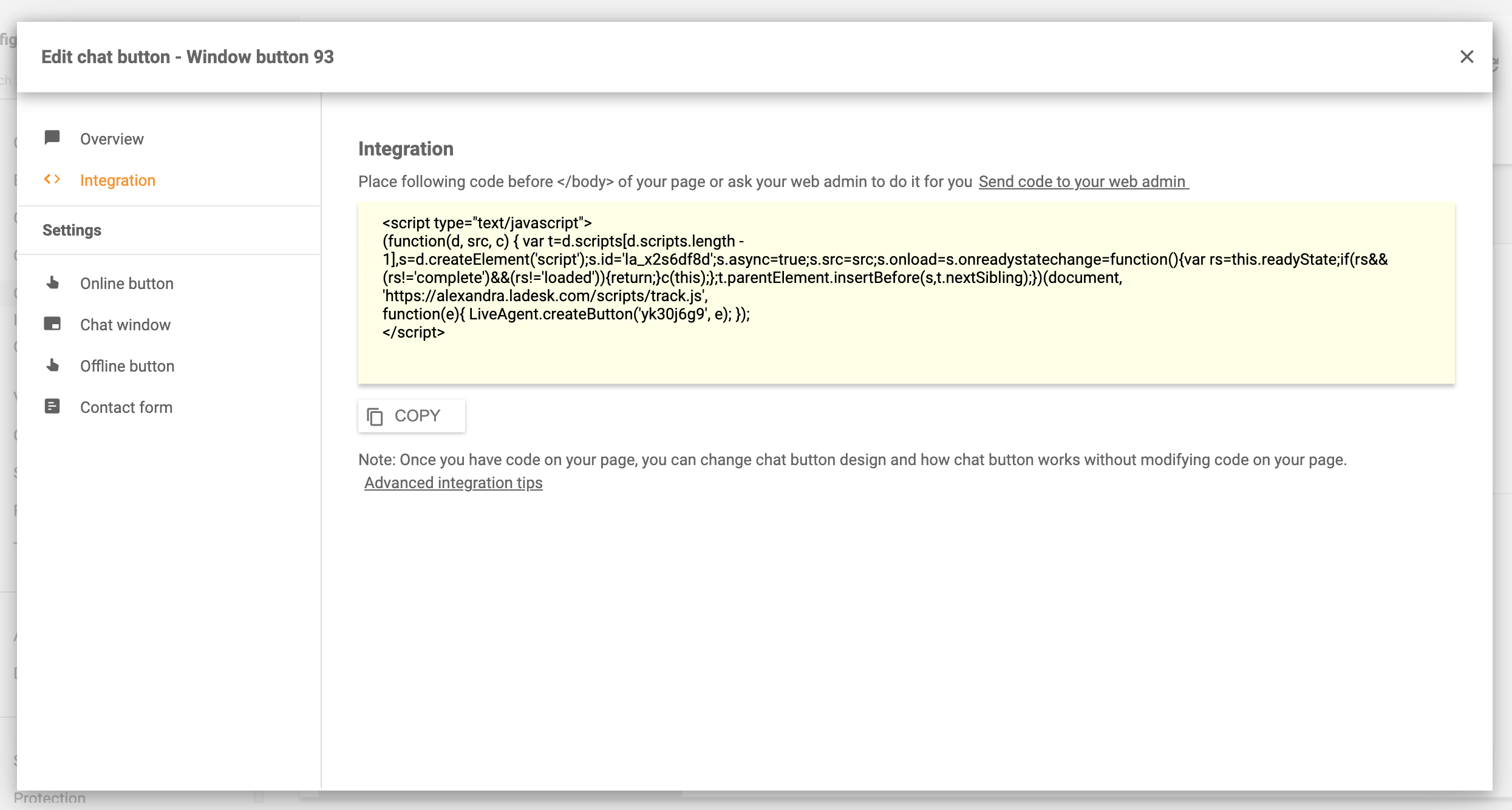 Reaalajas vestlus teie veebisaidile lihtne integreerimine