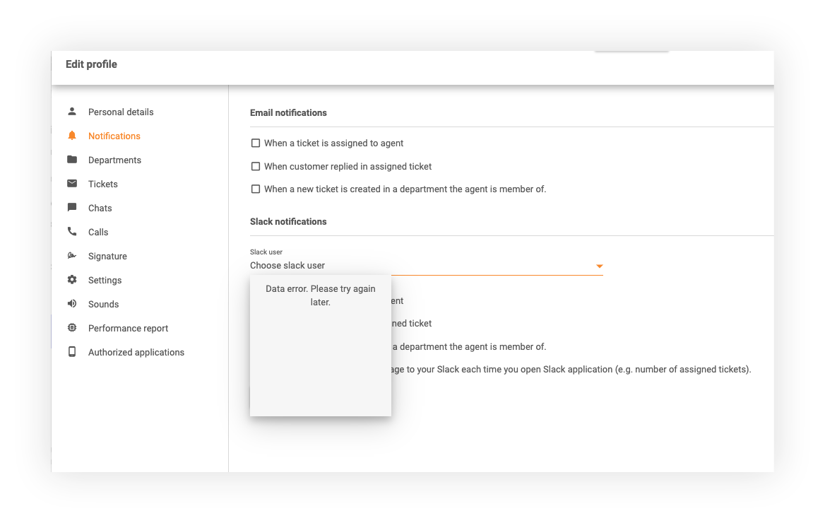 Slack'i teatised LiveAgent'is