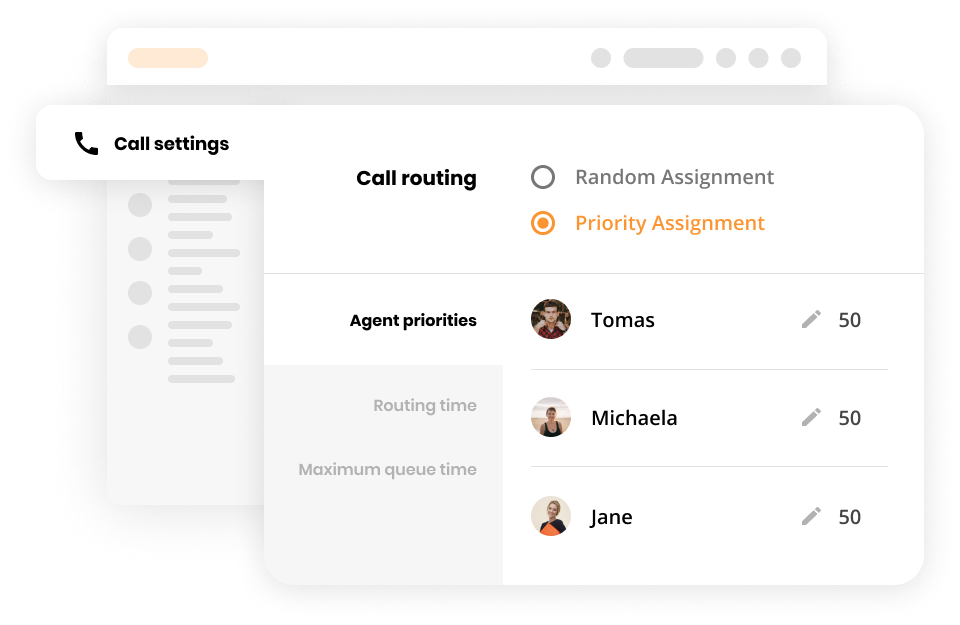 Kõnede edastamise funktsioonid