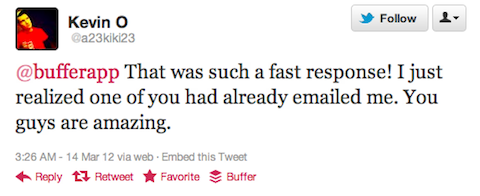 Kiire vastuse näide