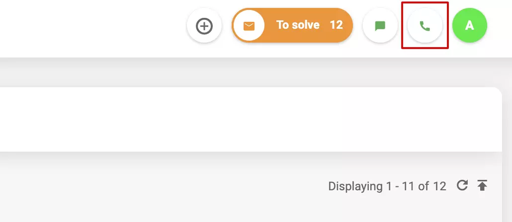 Voice Status valikud LiveAgentis