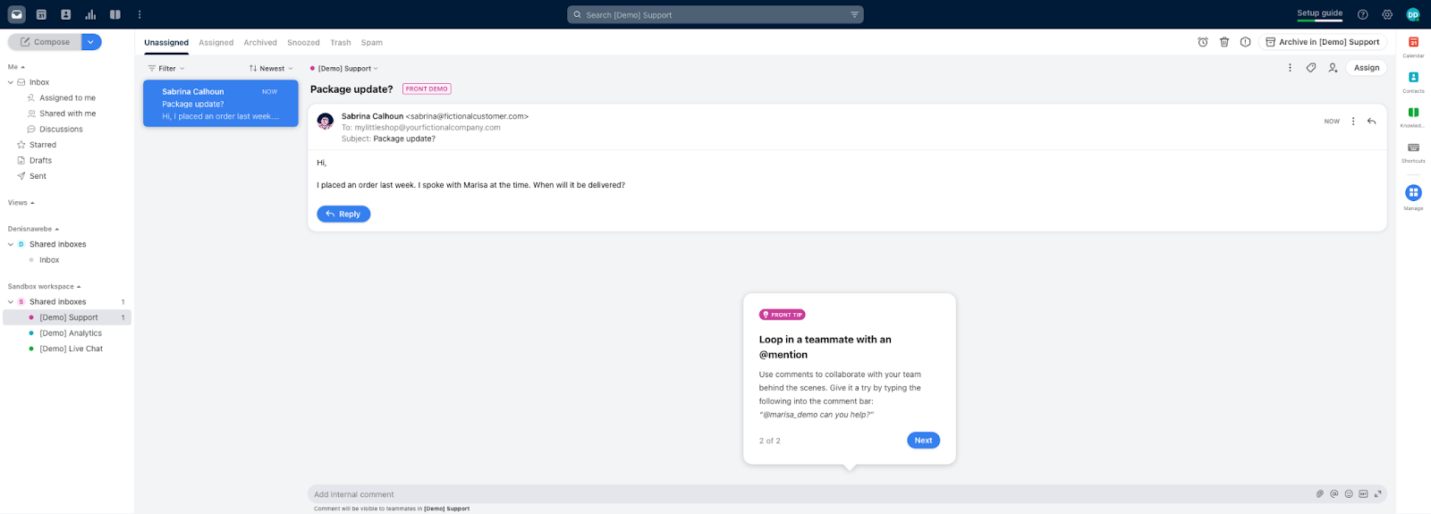 Front-i piletisüsteem